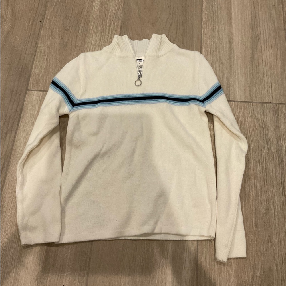 Vintage Girls Old Navy 1/4 Zip crewneck